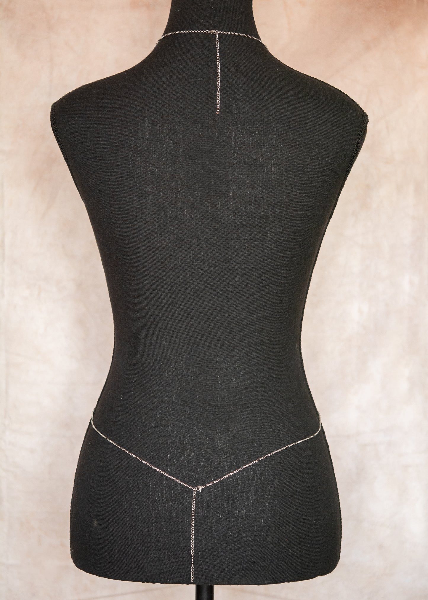 Chaîne de corps en acier inoxydable, bijou ésotérique au look original, avec oeil protecteur sacré.